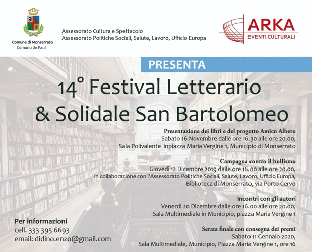 GIORGIO POLO PORTA IL SUO “AMEN” AL FESTIVAL LETTERARIO E SOLIDALE SAN BARTOLOMEO