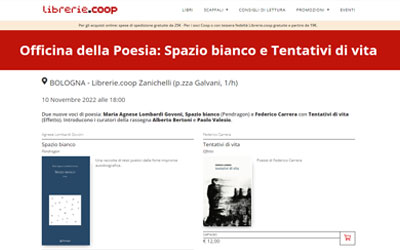 Premio di Poesia “Mauro Maconi”.